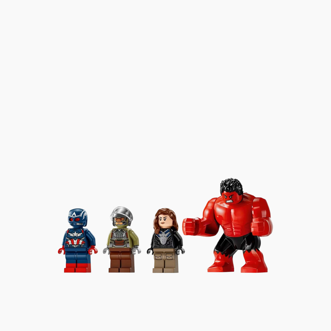 LEGO Captain America Vs. Red Hulk Battle- 223pcs