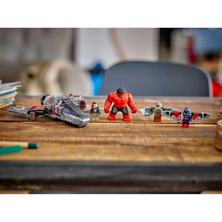 LEGO Captain America Vs. Red Hulk Battle- 223pcs