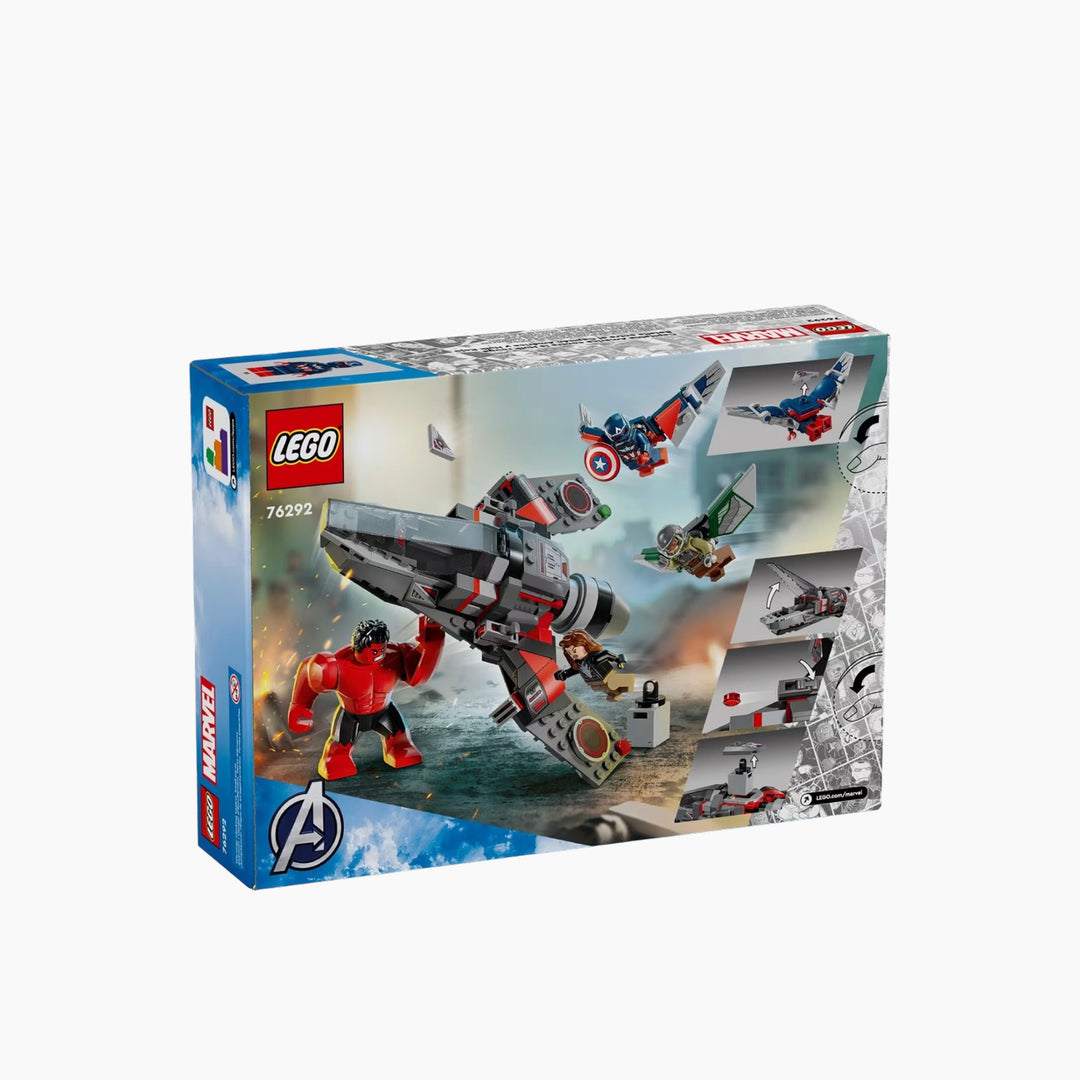 LEGO Captain America Vs. Red Hulk Battle- 223pcs