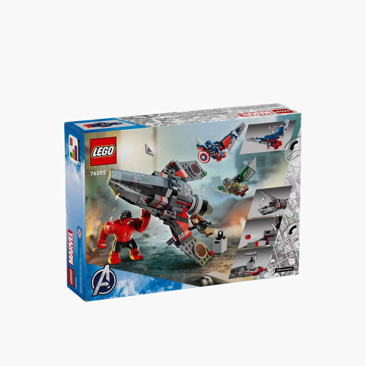 LEGO Captain America Vs. Red Hulk Battle- 223pcs
