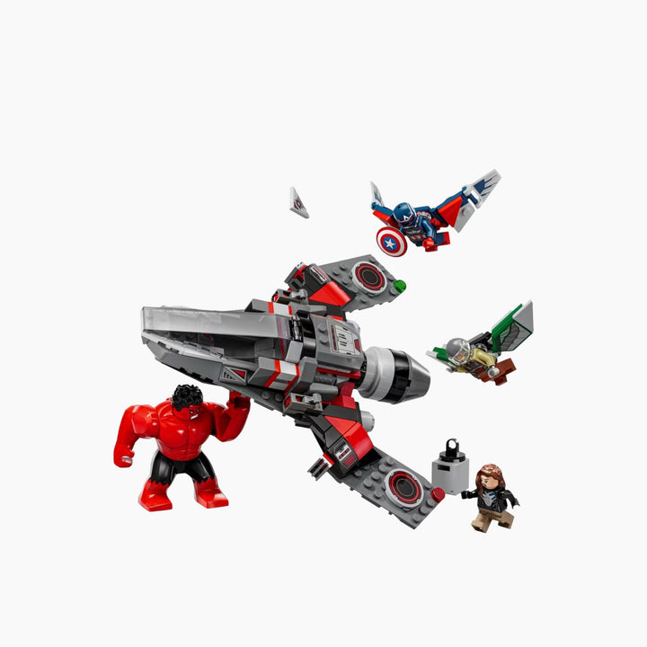 LEGO Captain America Vs. Red Hulk Battle- 223pcs
