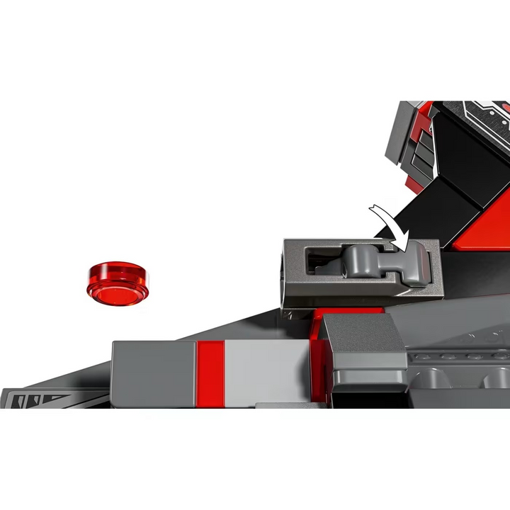 LEGO Captain America Vs. Red Hulk Battle- 223pcs