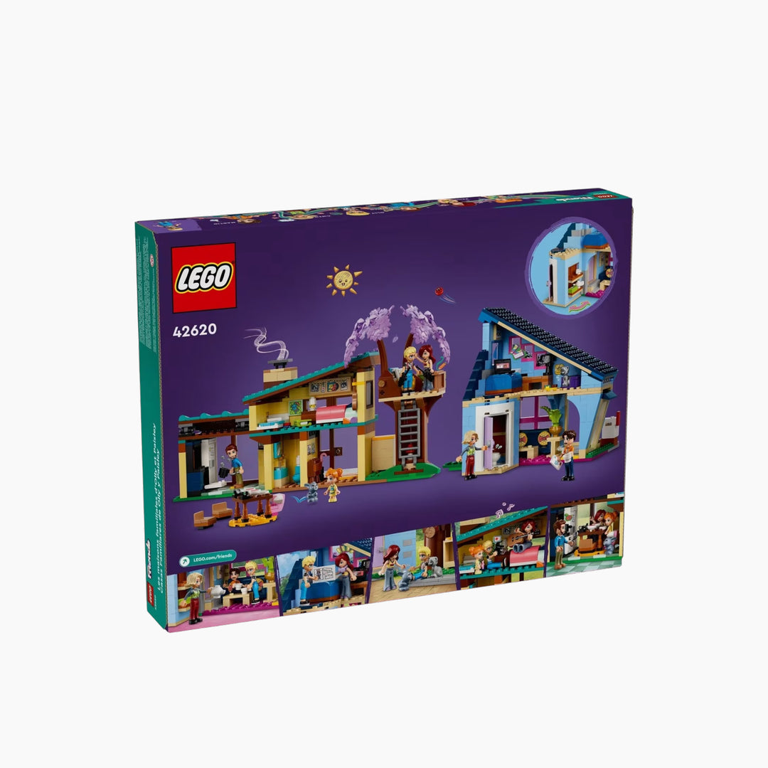 LEGO Olly And Paisley S Family Houses- 1126pcs