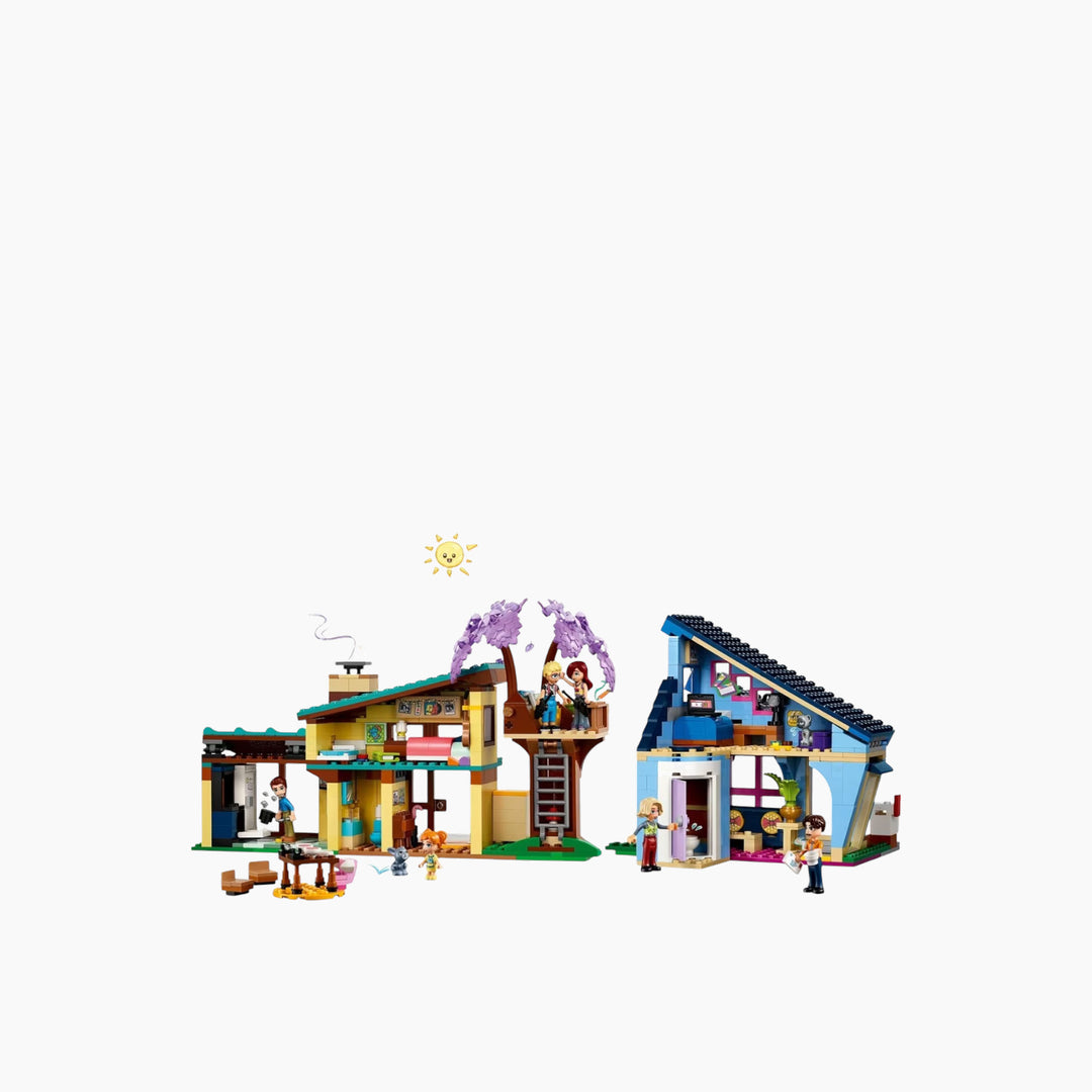 LEGO Olly And Paisley S Family Houses- 1126pcs
