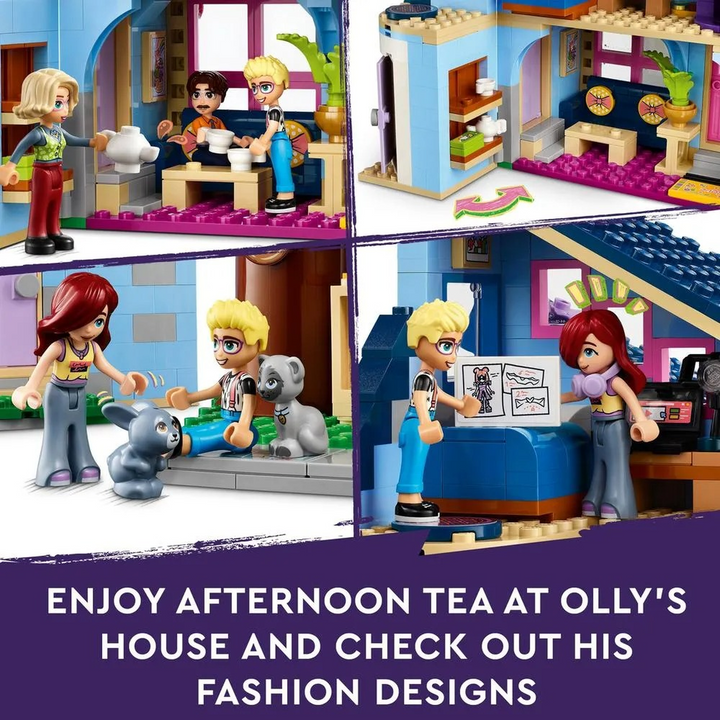 LEGO Olly And Paisley S Family Houses- 1126pcs