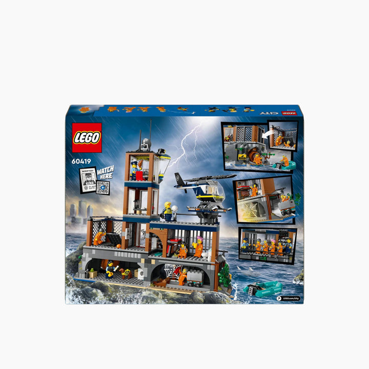 LEGO Police Prison Island- 980pcs