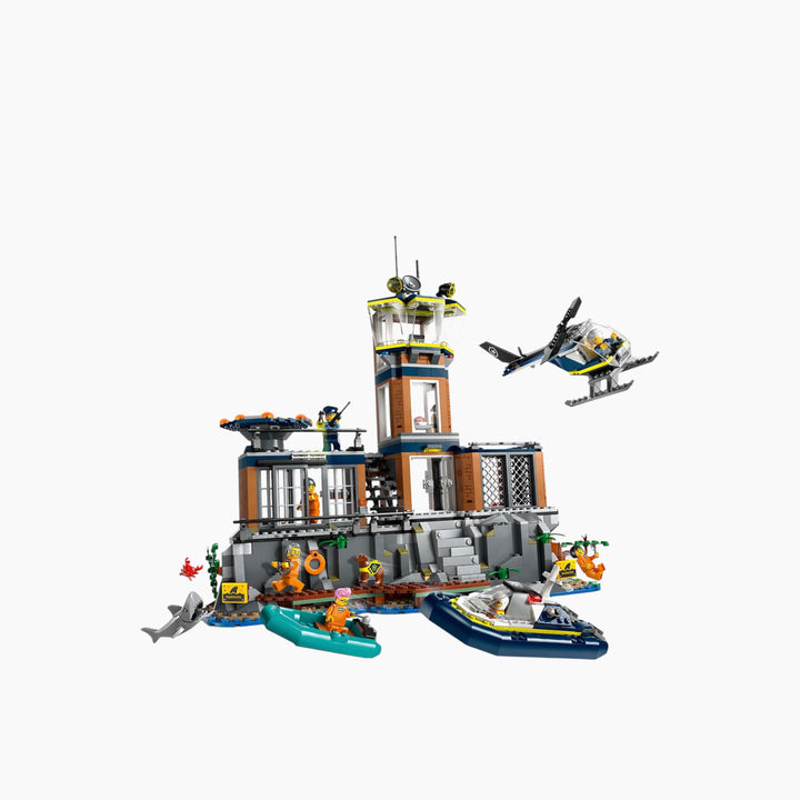 LEGO Police Prison Island- 980pcs