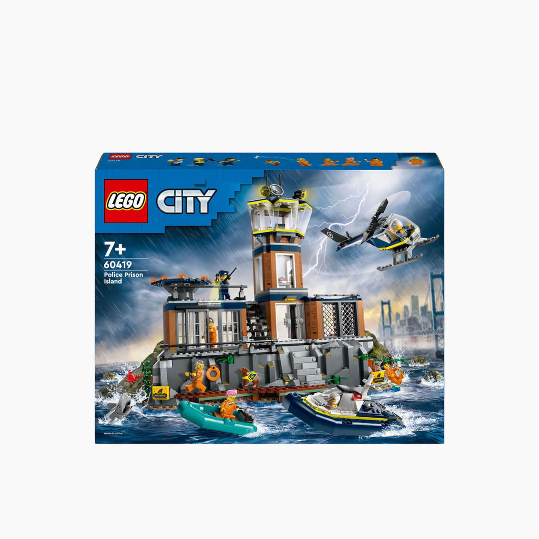 LEGO Police Prison Island- 980pcs