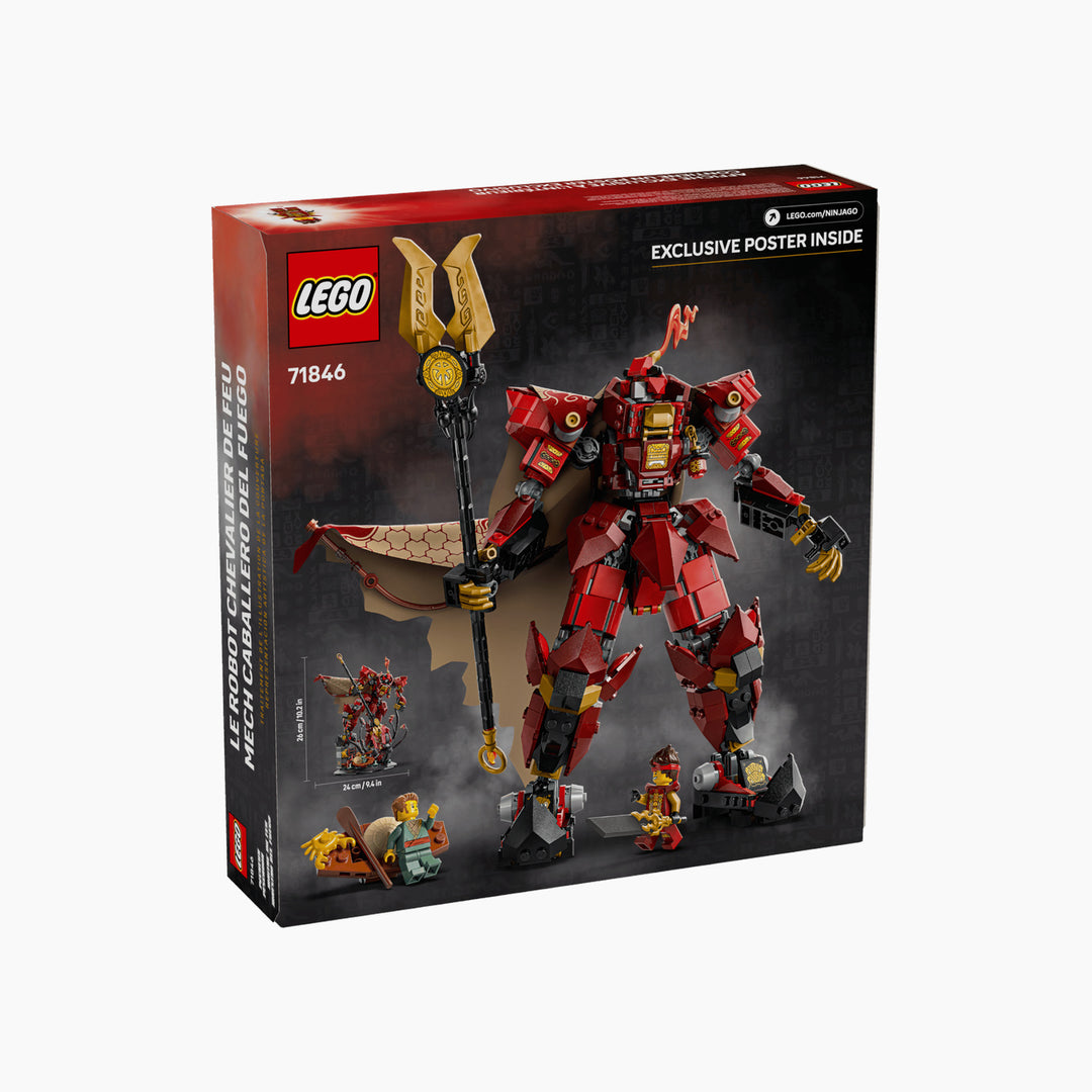 LEGO The Fire Knight Mech- 996pcs