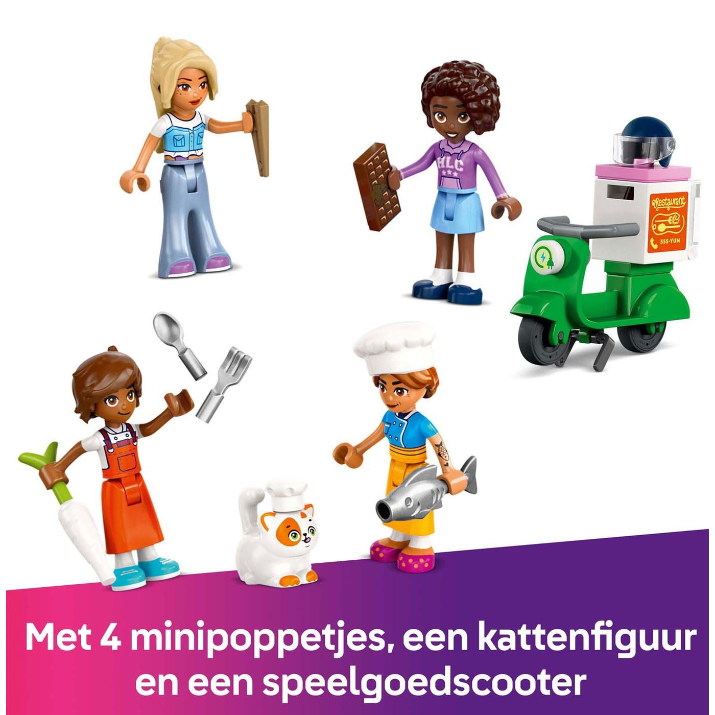 LEGO Restaurant And Cooking School- 896pcs LEGO Restaurant And Cooking School- 896pcs