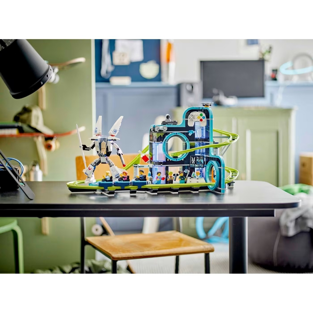 Nb Robot World Roller-Coaster Park- 986 Pcs