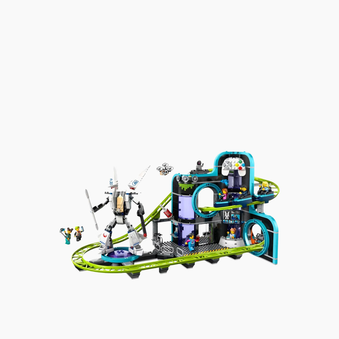 Nb Robot World Roller-Coaster Park- 986 Pcs