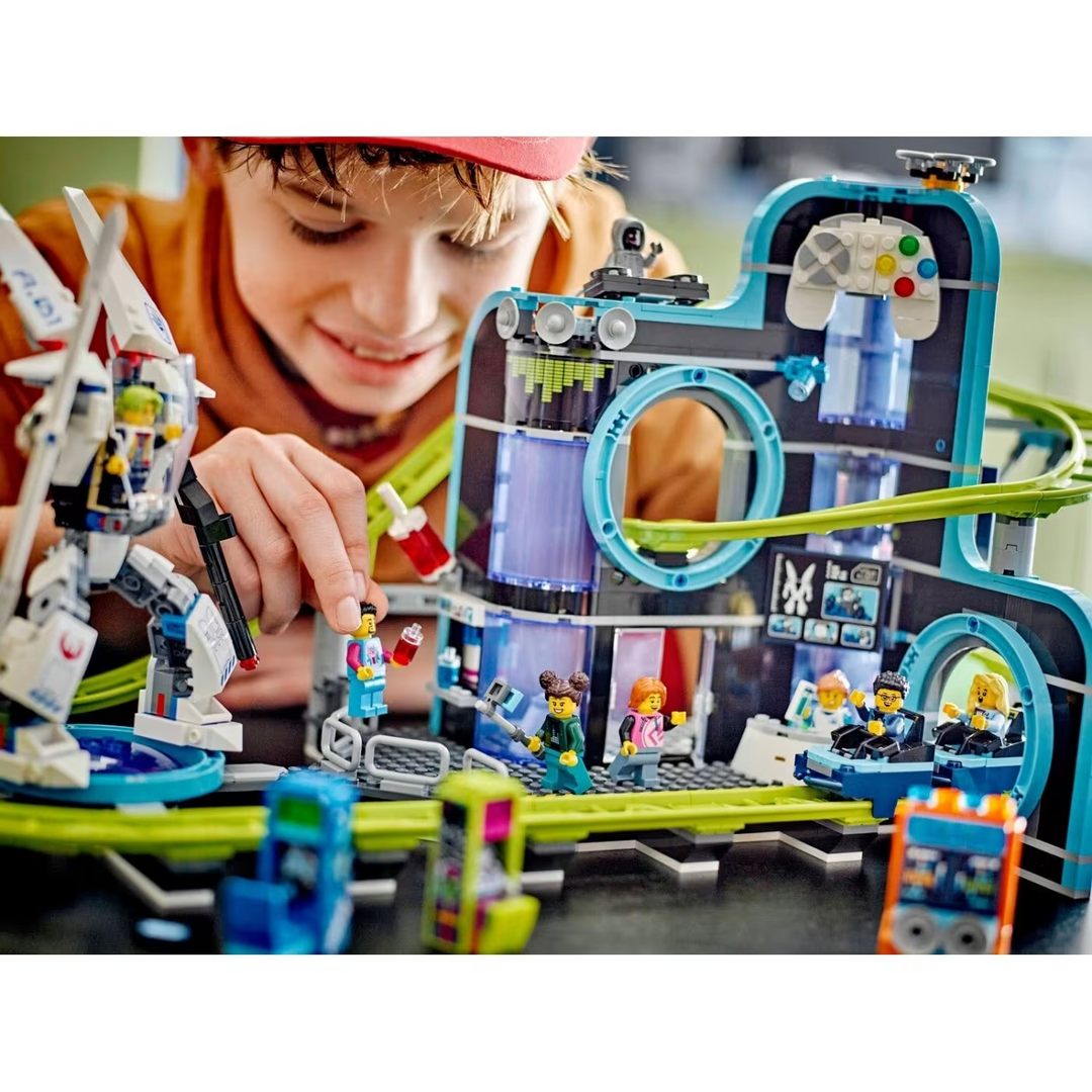 Nb Robot World Roller-Coaster Park- 986 Pcs