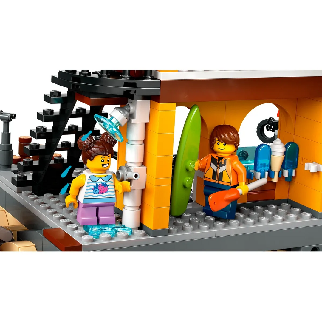 Nb Seaside Harbor With Cargo Ship- 1226 Pcs