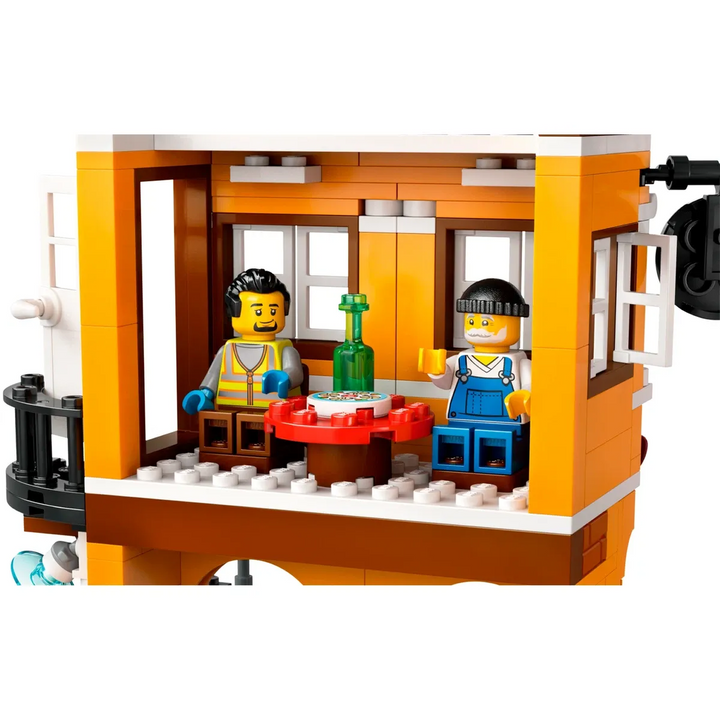 Nb Seaside Harbor With Cargo Ship- 1226 Pcs