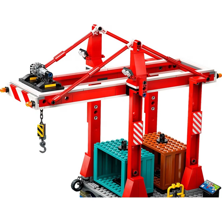 Nb Seaside Harbor With Cargo Ship- 1226 Pcs