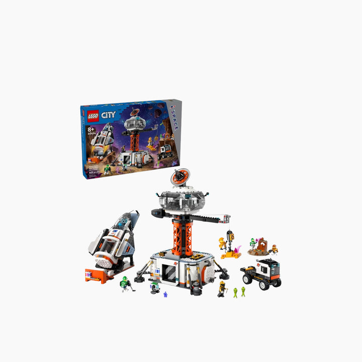 Nb Space Base And Rocket Launchpad- 1422 Pcs