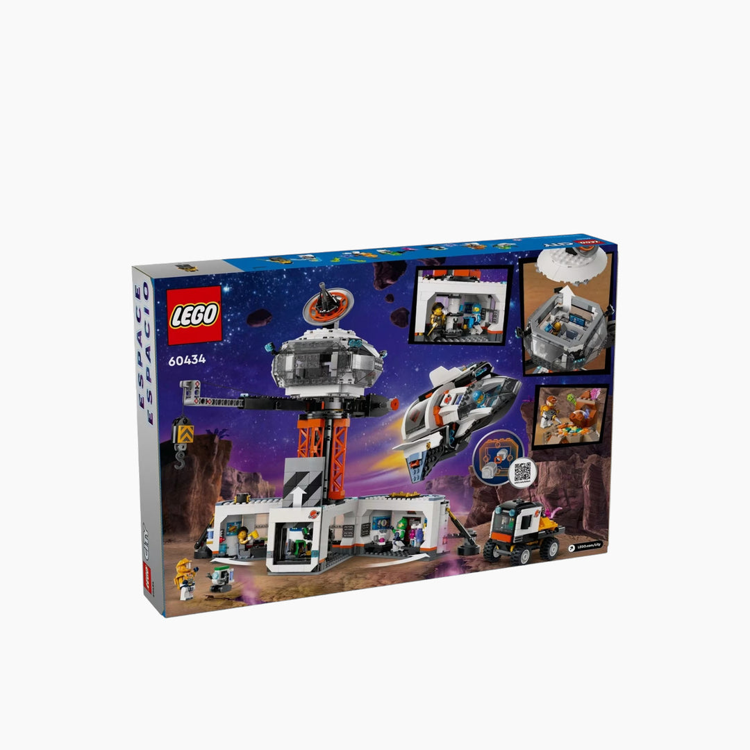 Nb Space Base And Rocket Launchpad- 1422 Pcs
