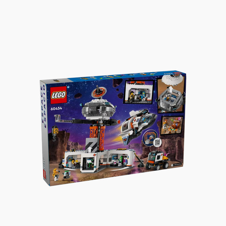 Nb Space Base And Rocket Launchpad- 1422 Pcs