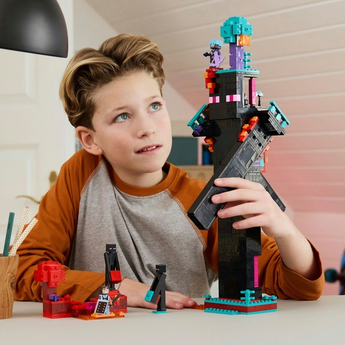 Nb The Enderman Tower- 867 Pcs Nb The Enderman Tower- 867 Pcs