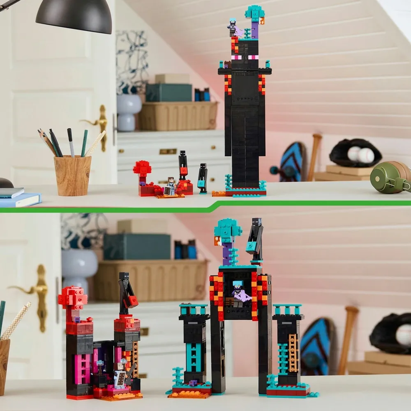 Nb The Enderman Tower- 867 Pcs Nb The Enderman Tower- 867 Pcs