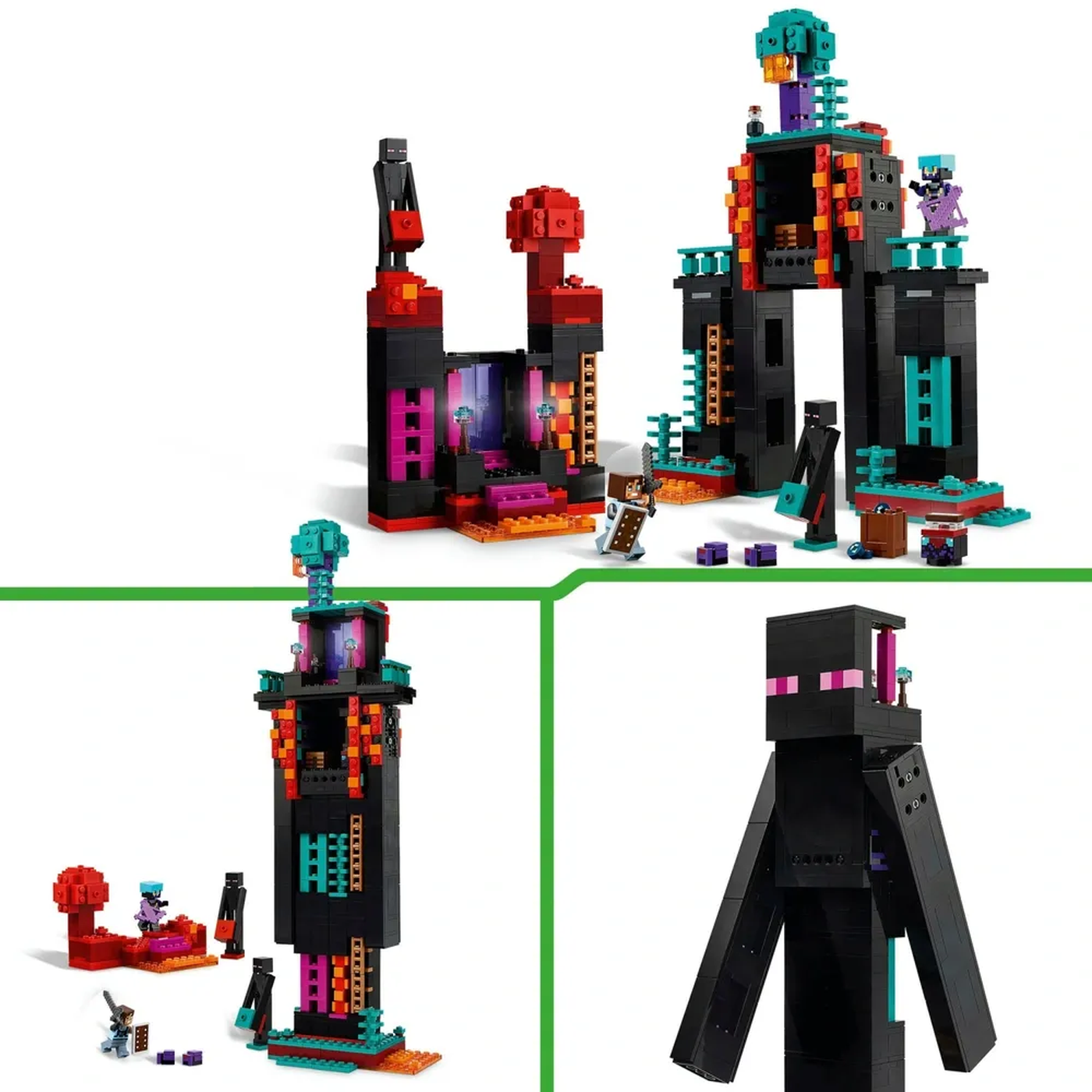 Nb The Enderman Tower- 867 Pcs Nb The Enderman Tower- 867 Pcs