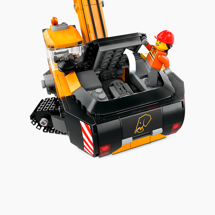 Nb Yellow Construction Excavator- 633 Pcs