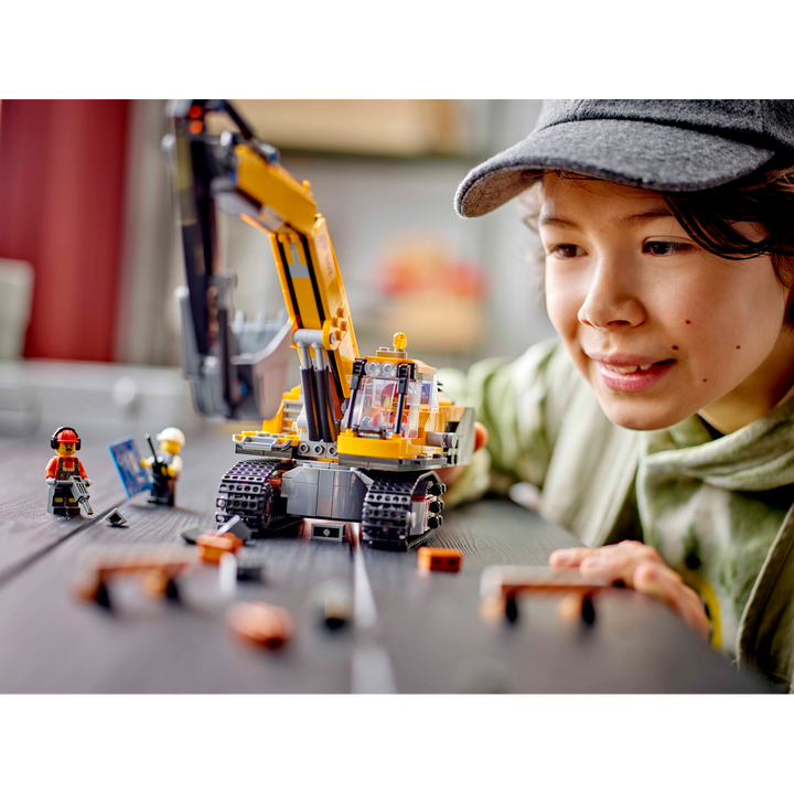 Nb Yellow Construction Excavator- 633 Pcs