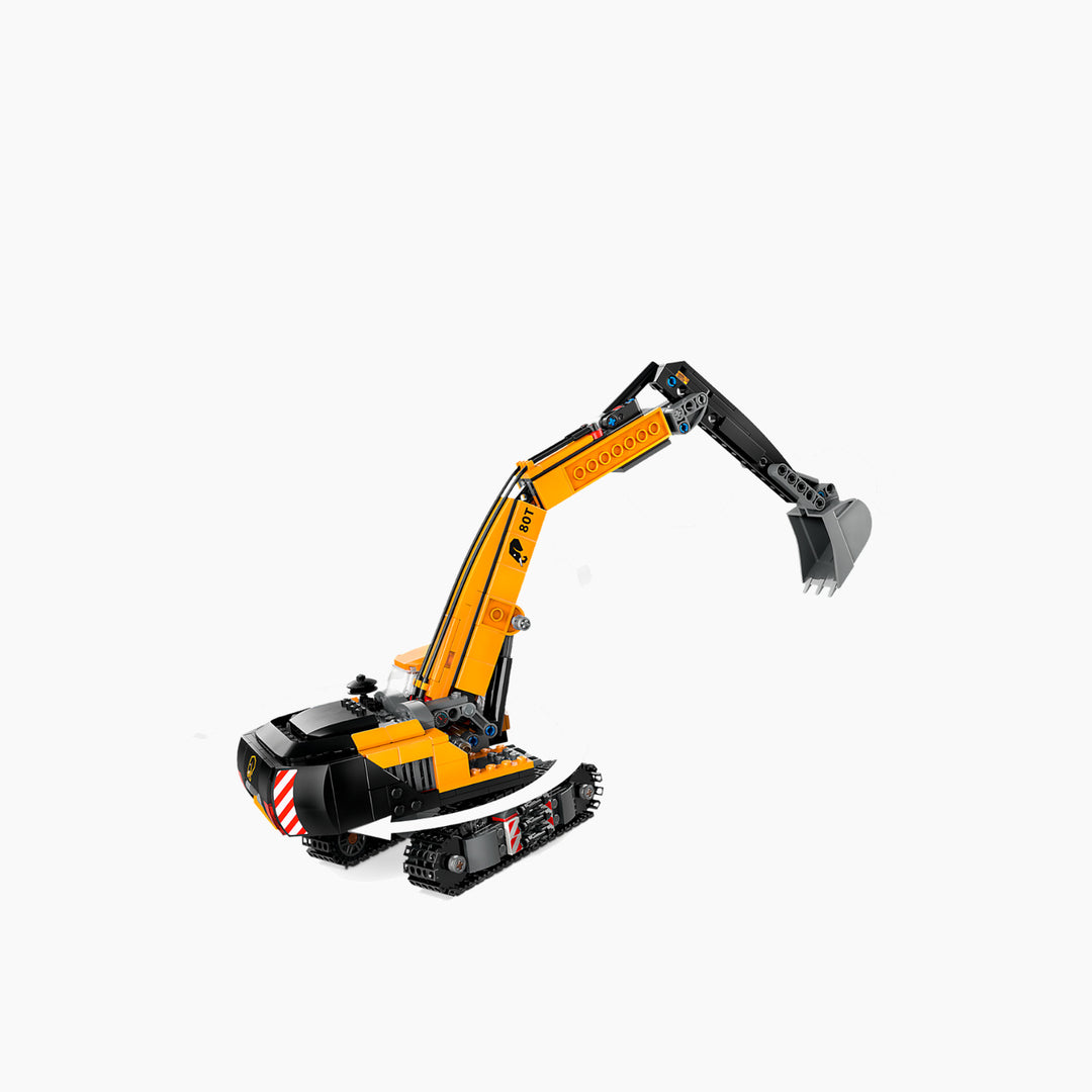 Nb Yellow Construction Excavator- 633 Pcs