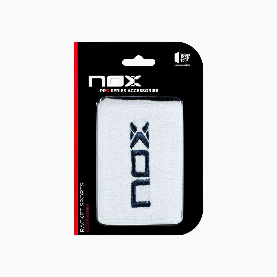 NOX White Wristbands