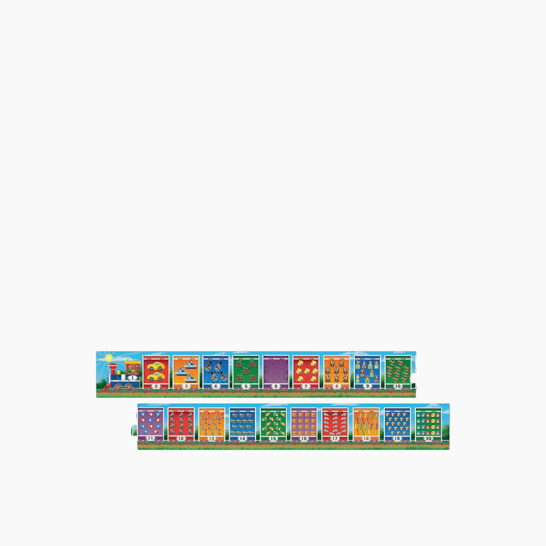 Melissa &amp; Doug NUmber Train Floor Puzzle (20 Pc)