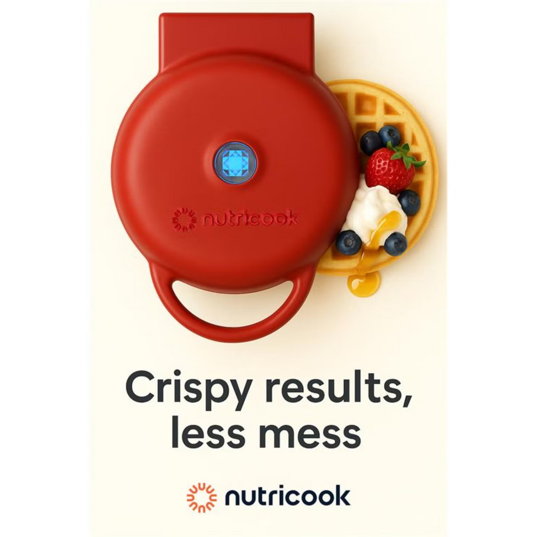 Nutricook Mini Waffle Maker