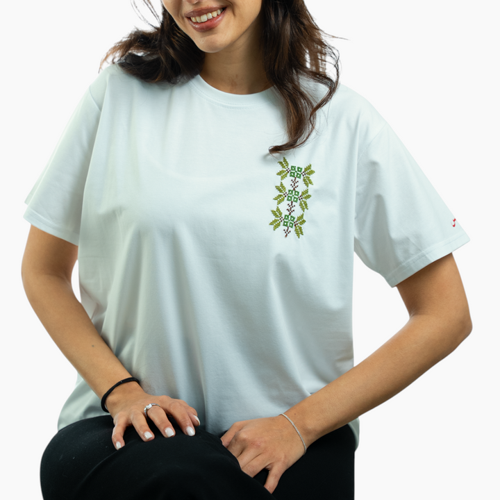 Nablus T-Shirt - Irq al Zaytoun (Olive Branch)