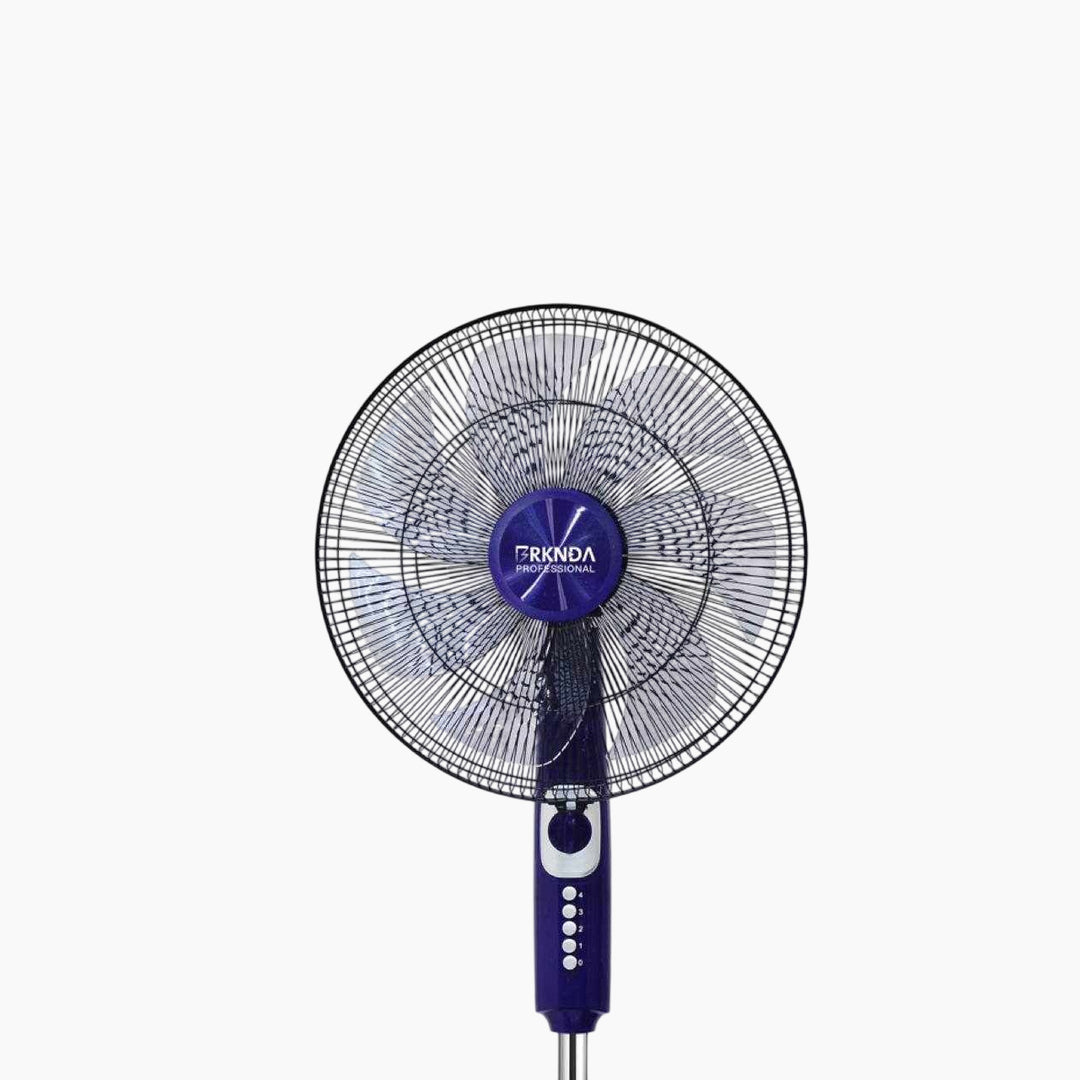Brknda National 18-inch Fan, Royal Blue, 7 Blades