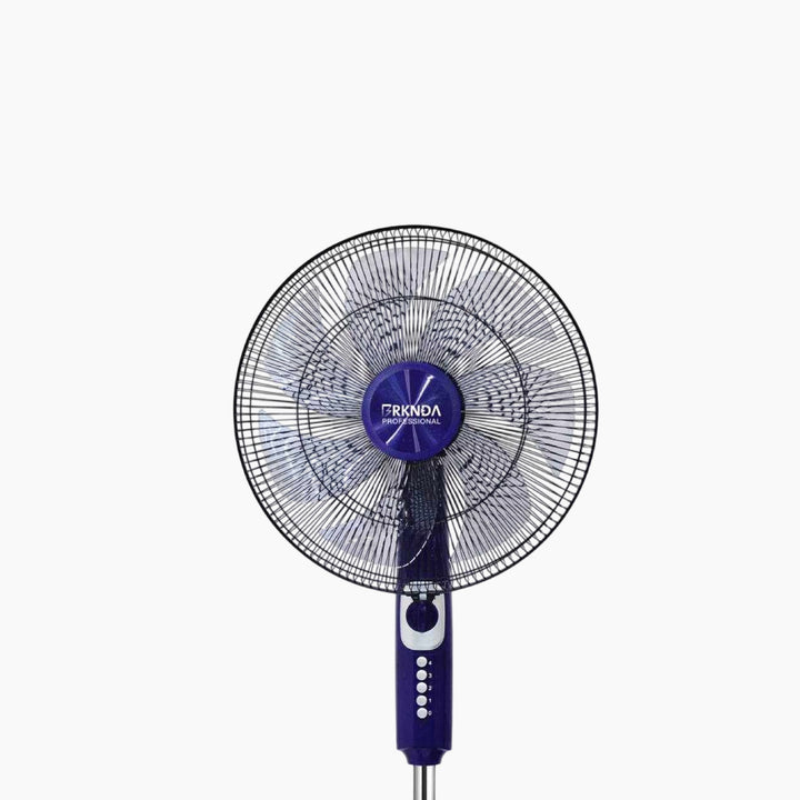 Brknda National 18-inch Fan, Royal Blue, 7 Blades