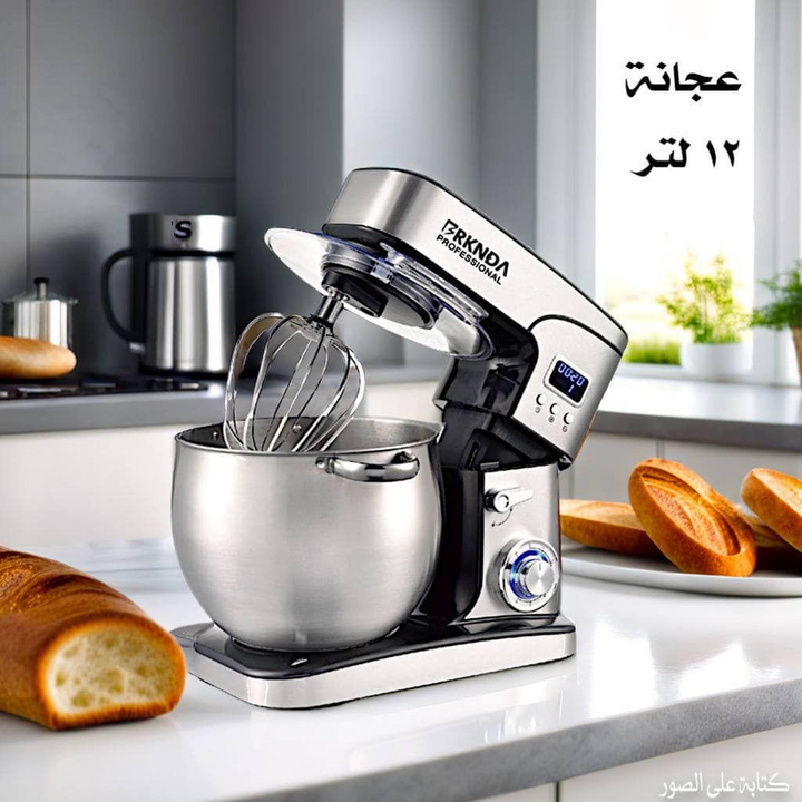 Brknda National Digital Dough Mixer, 12L