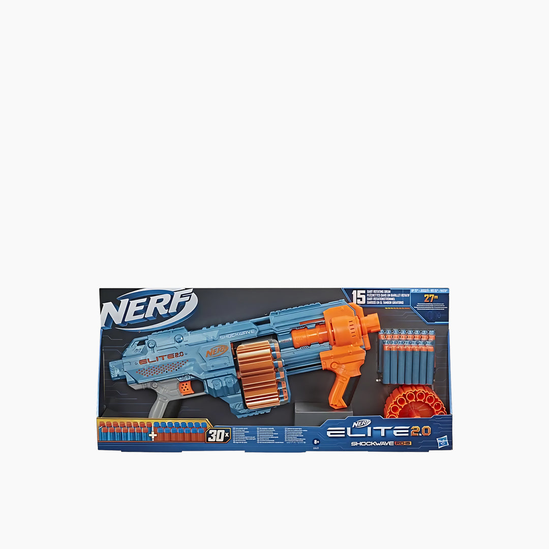 Hasbro Nerf Elite 2.0 Shockwave RD-15 Blaster