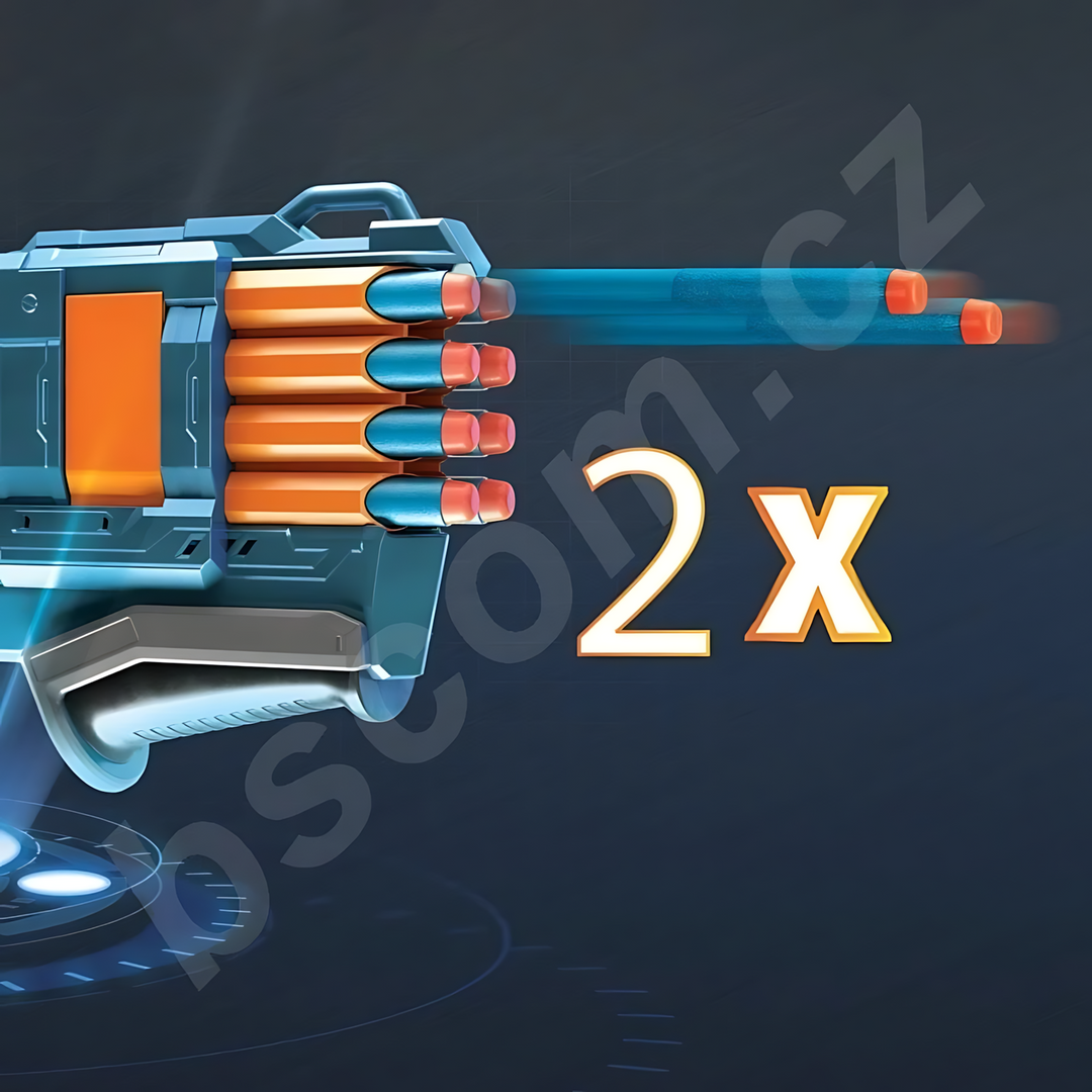 Hasbro Nerf Elite 2.0 Warden DB-8 Blaster