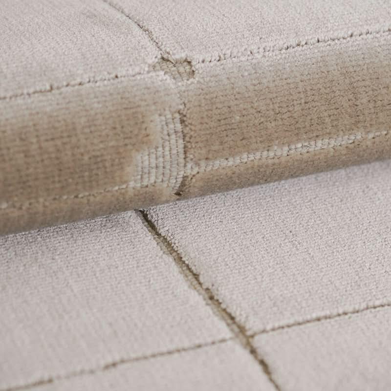 Spazio Home Neutral Block Design Rug