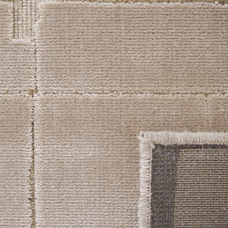 Spazio Home Neutral Block Design Rug