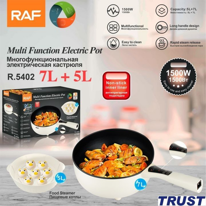 RAF New Design 3-in-1 Electric Fryer