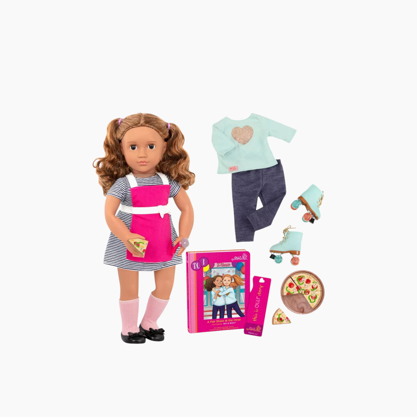 Og Deluxe Isa Diner Doll Og Deluxe Isa Diner Doll