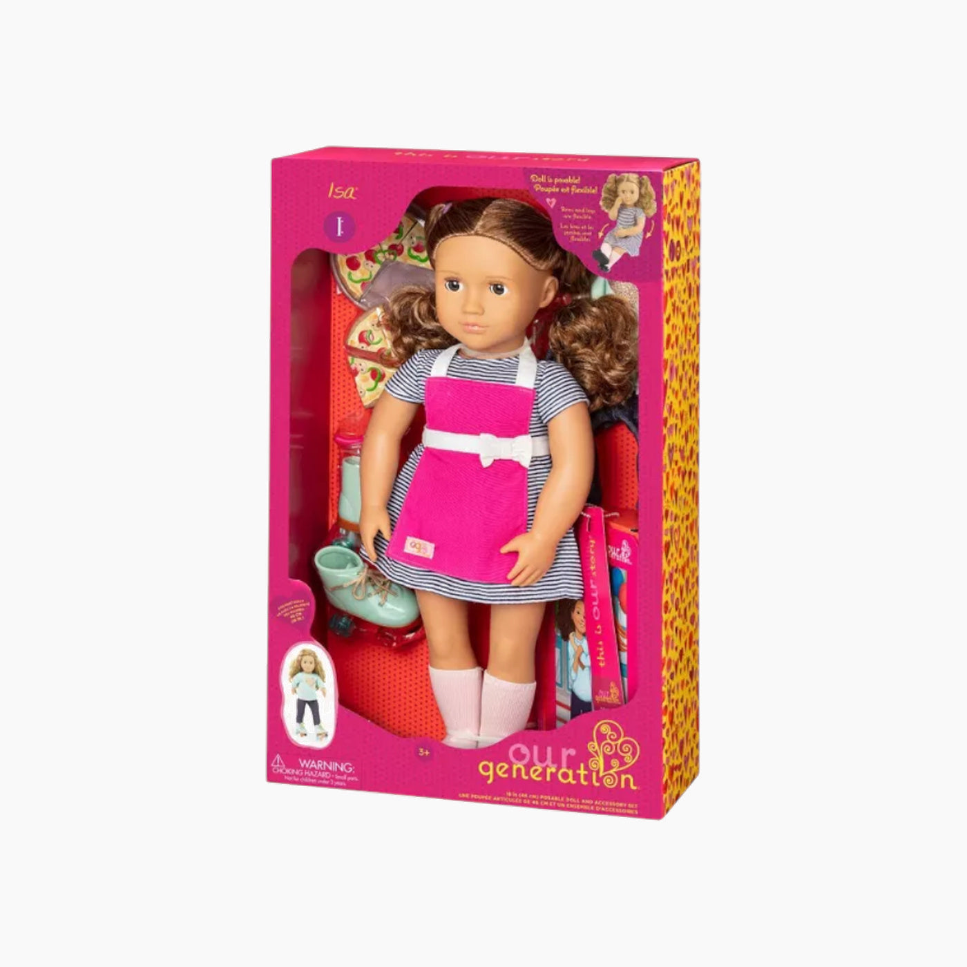 Og Deluxe Isa Diner Doll Og Deluxe Isa Diner Doll