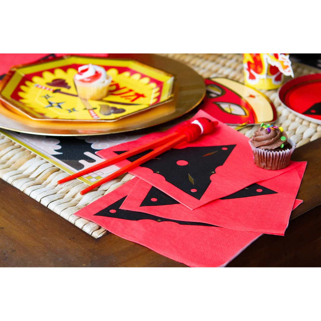 Ma Fete Ninja Dinner Napkins - Set of 24