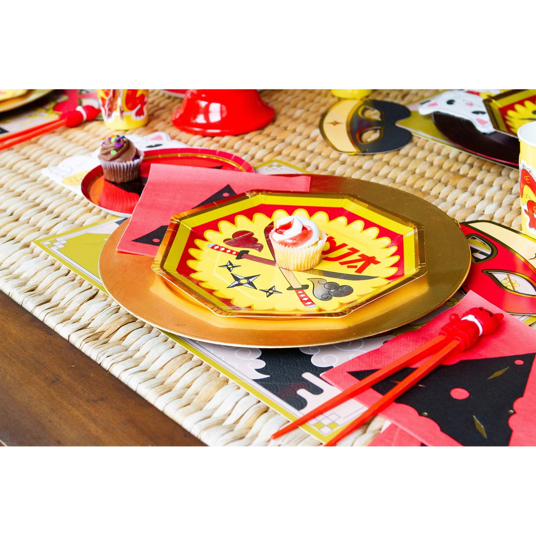 Ma Fete Ninja Dinner Plates - Pack of 2