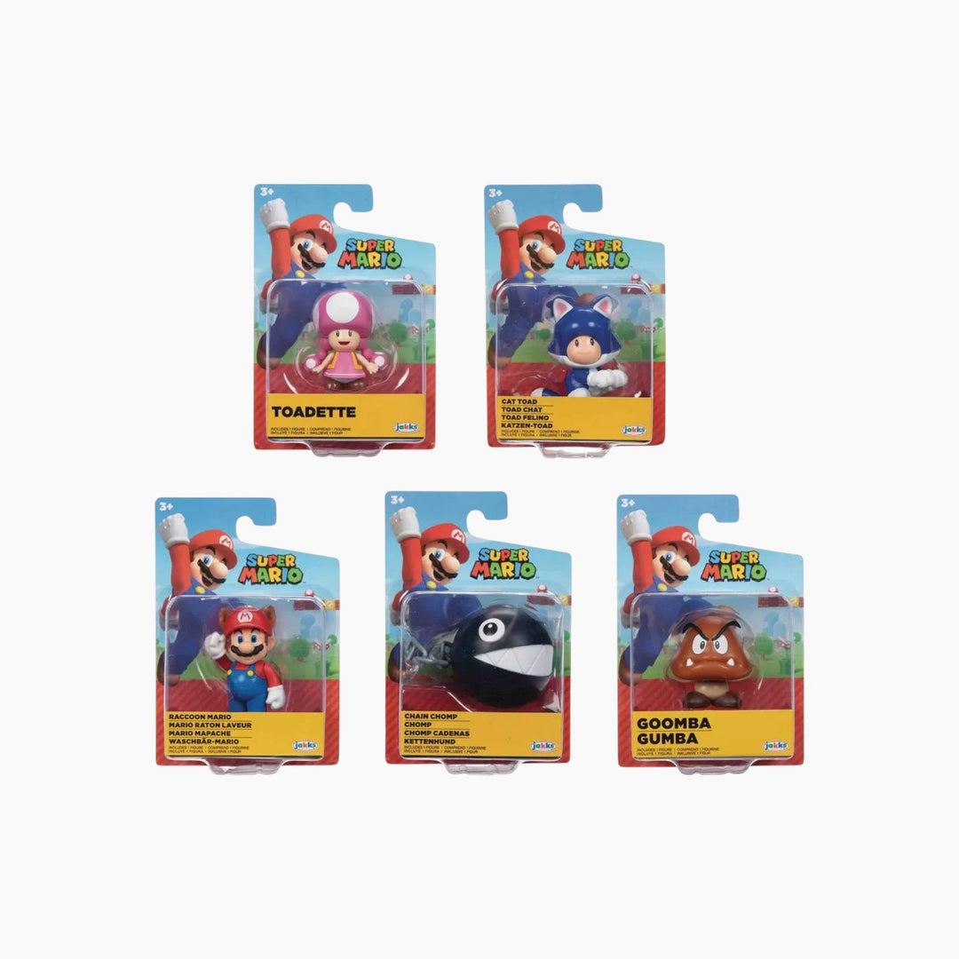 Jakks Pacific Nintendo Super Mario Figures - HUNA