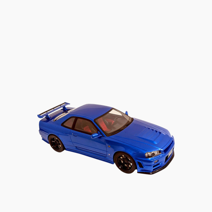 OttoMobile Nissan GT-R R34 Blue 1:12 Scale Model Car