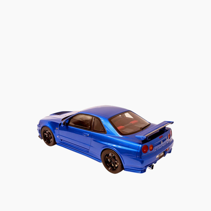OttoMobile Nissan GT-R R34 Blue 1:12 Scale Model Car