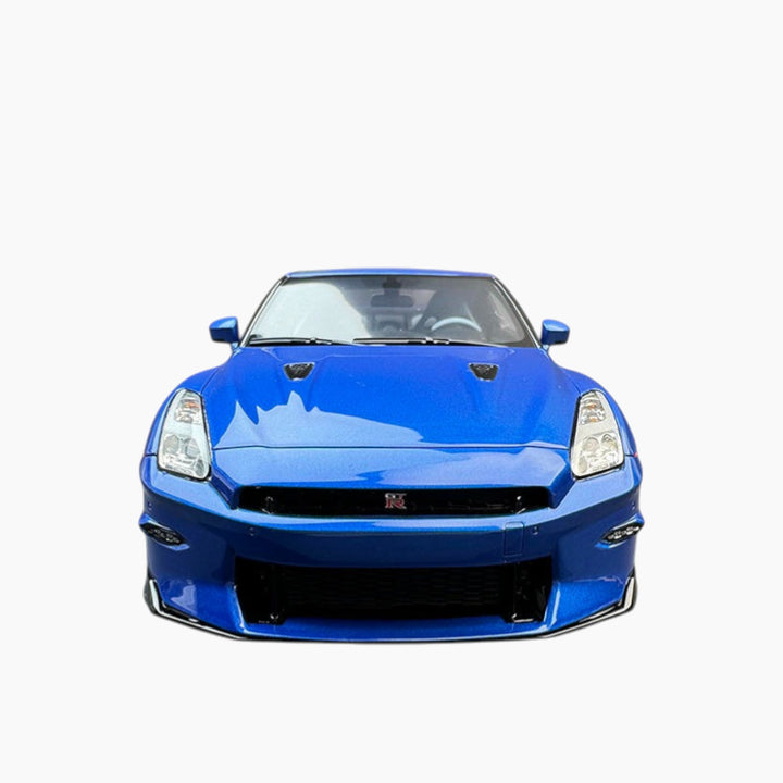 GT-Spirit Nissan GT-R R35 Bue 1:18 Scale Model Car