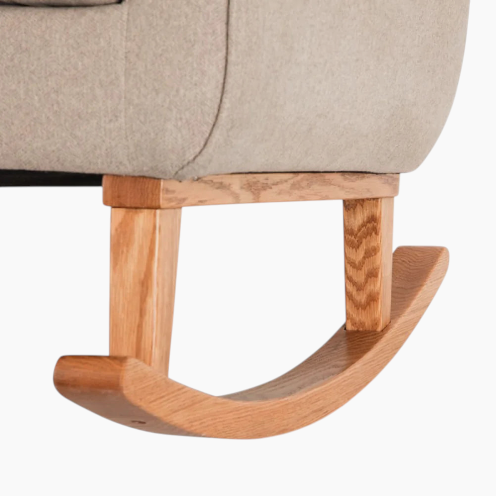 Tutti Bambini Noah Rocking Chair - Stone (Natural)